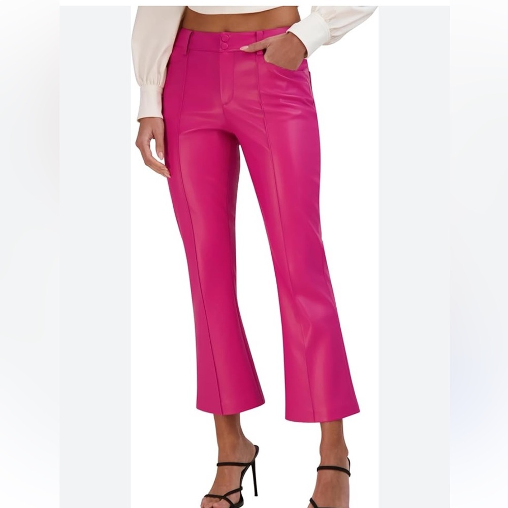 BCBGeneration Pink Flare Pants